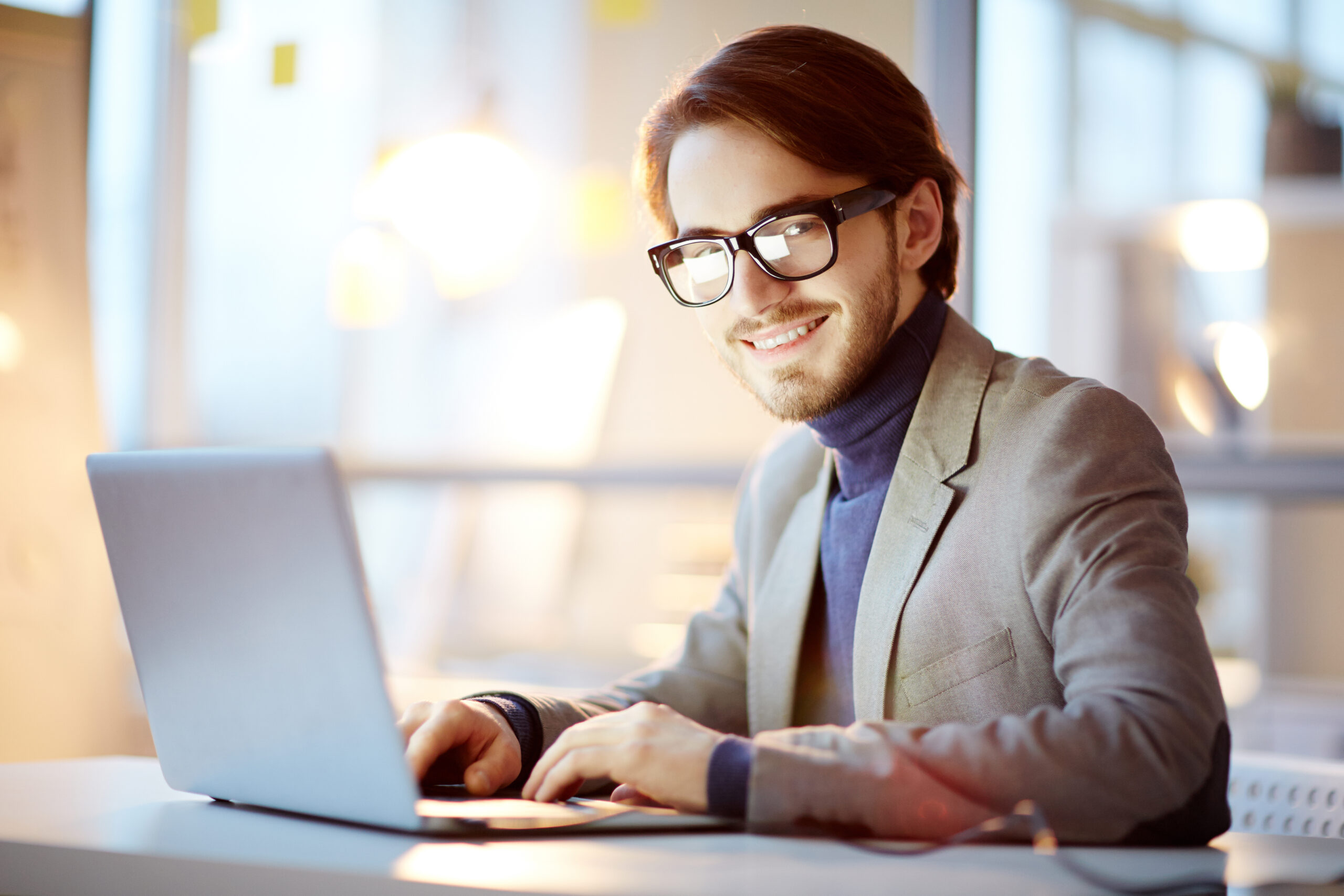 young professional transitioning to a sales career